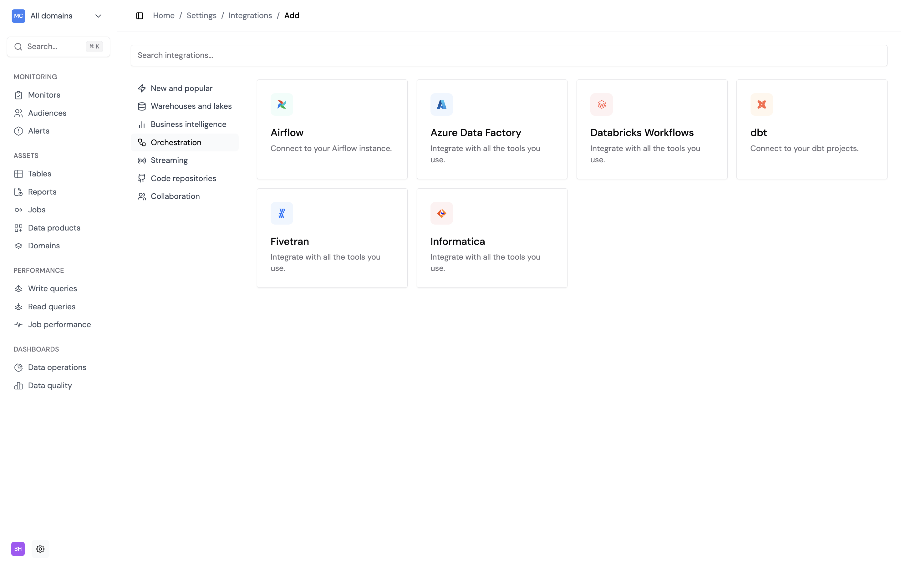 Integrations