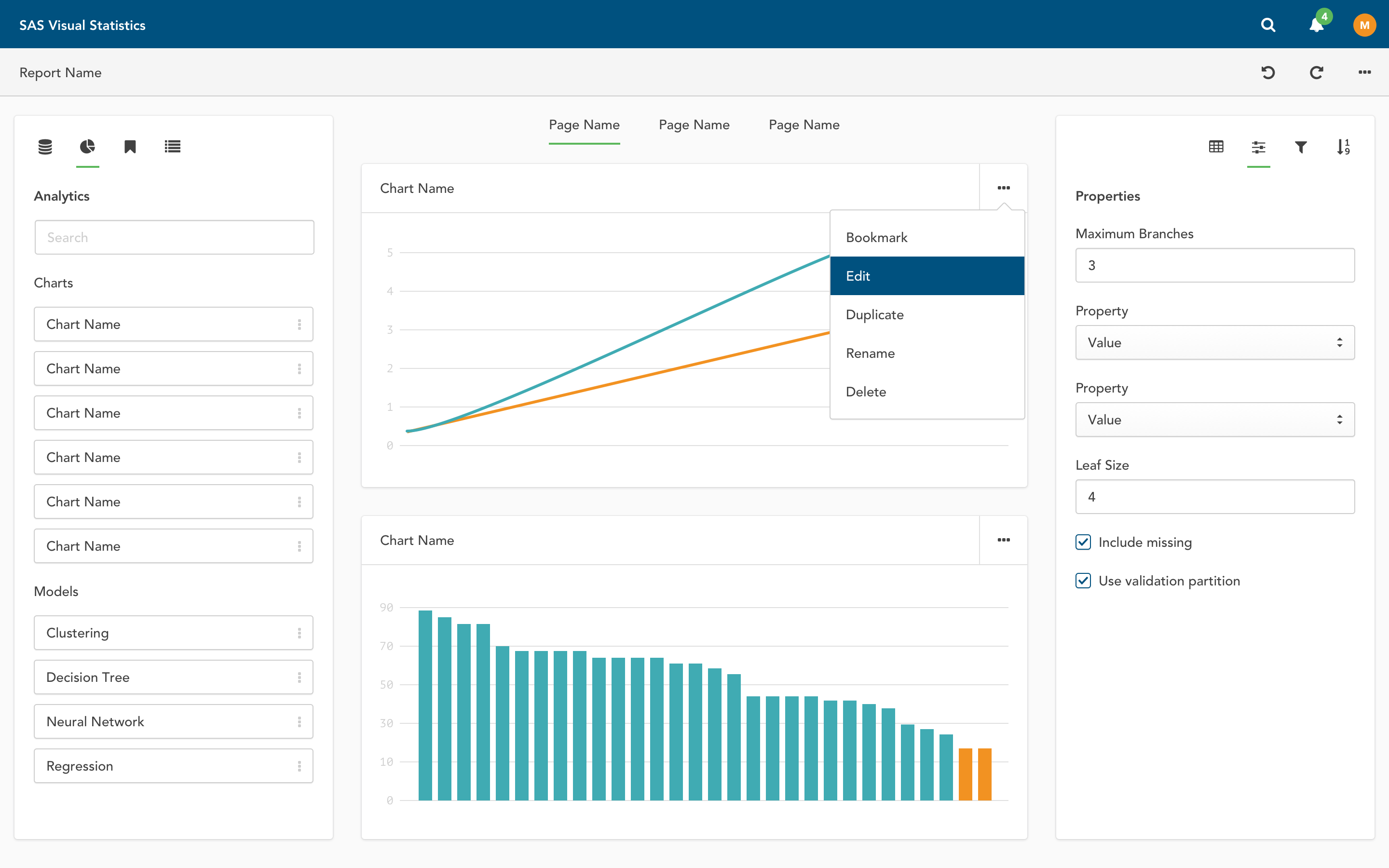 SAS Visual Statistics