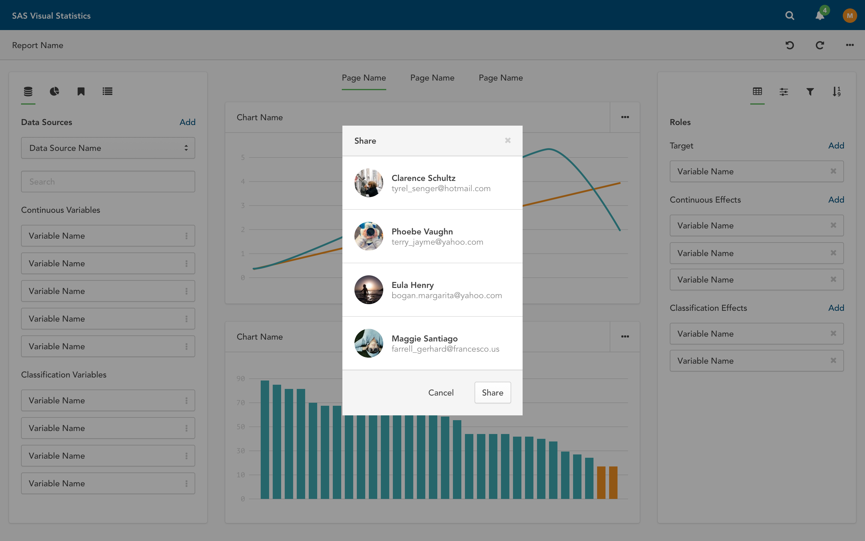 SAS Visual Statistics